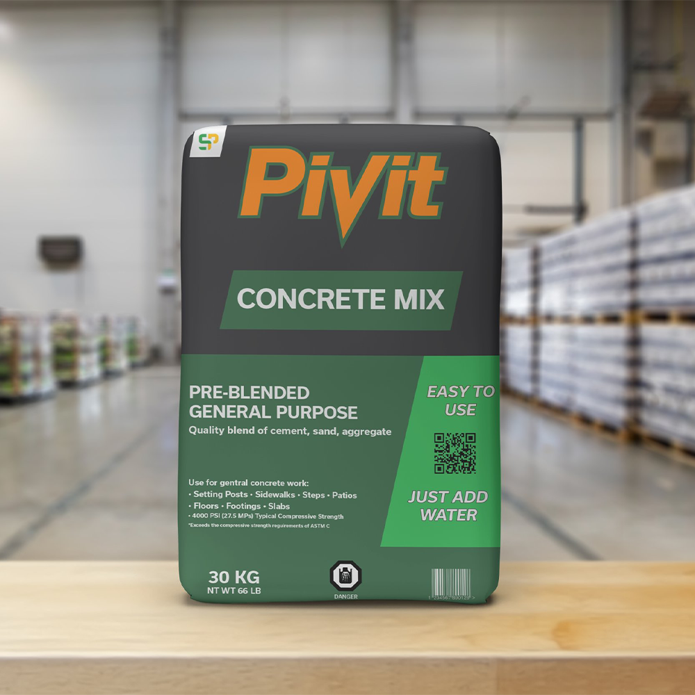 Pivit: Manufacturing · Retail (Stubbes Precast)